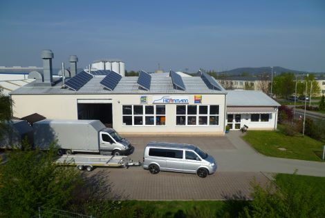 Werkstatt der Lackiererei Herrmann in Löbau